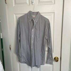 Brooks Brothers grey and navy button down size M